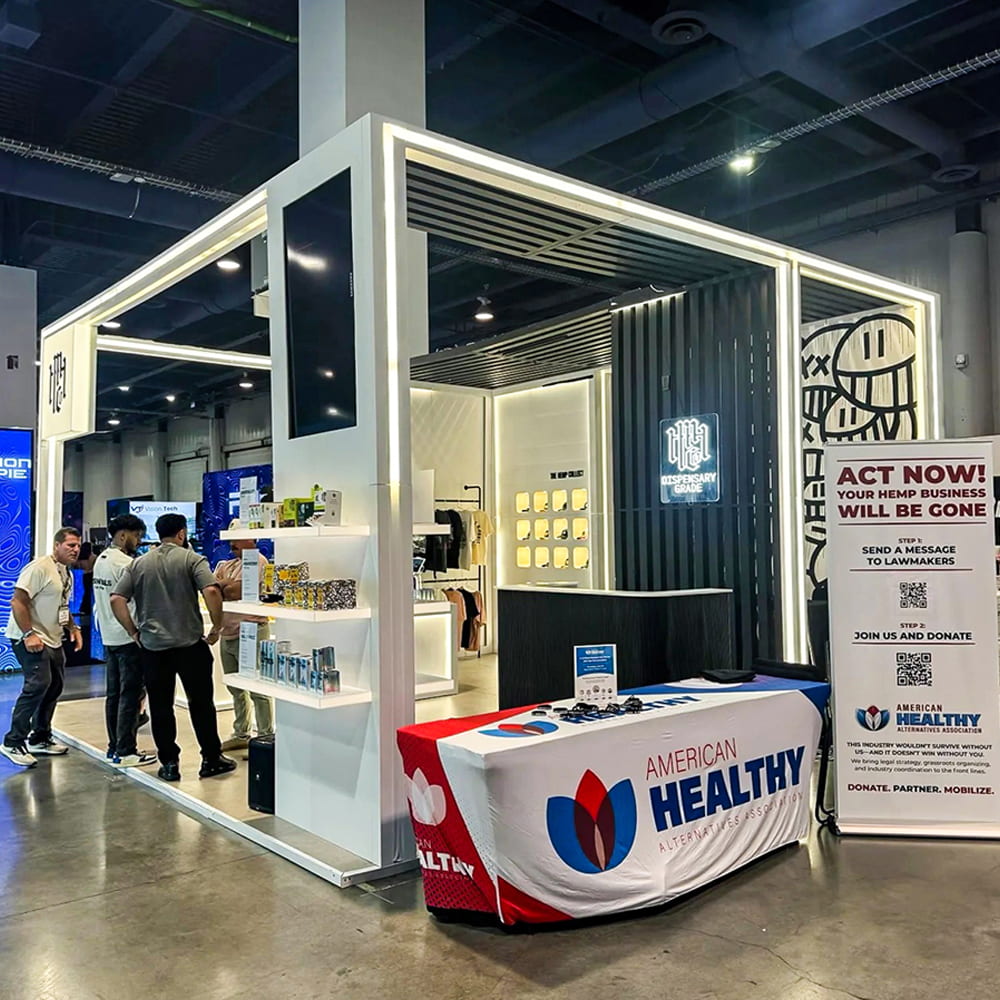 Portable E-Cigarette Display Stand Zero-Experience Setup