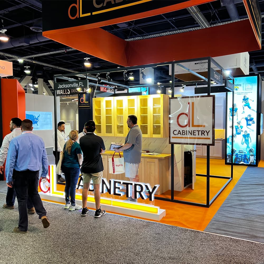 Custom Sanitary Ware Exhibition Booth | Modular Tool-Free Assembly | Reusable Eco-Friendly Trade Show Stand