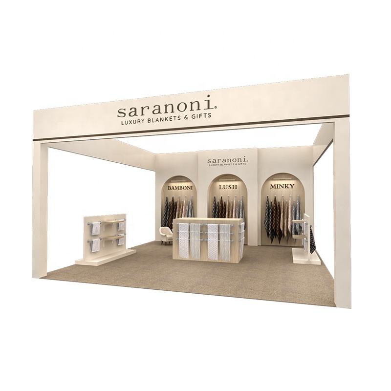 Izexpo 20x20ft Modular Wooden Clothing Exhibition Stand