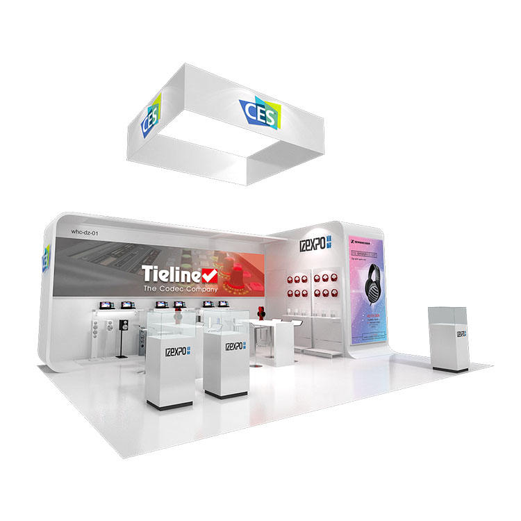 Premium 20x20ft Display Booth for Consumer Electronics & Gadget Shows