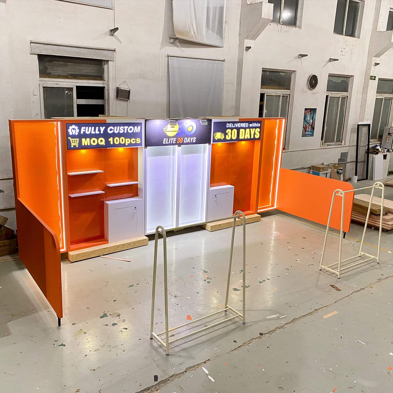 3 minute booth, quick build booth, modular booth, portable exhibition booth, trade show booth