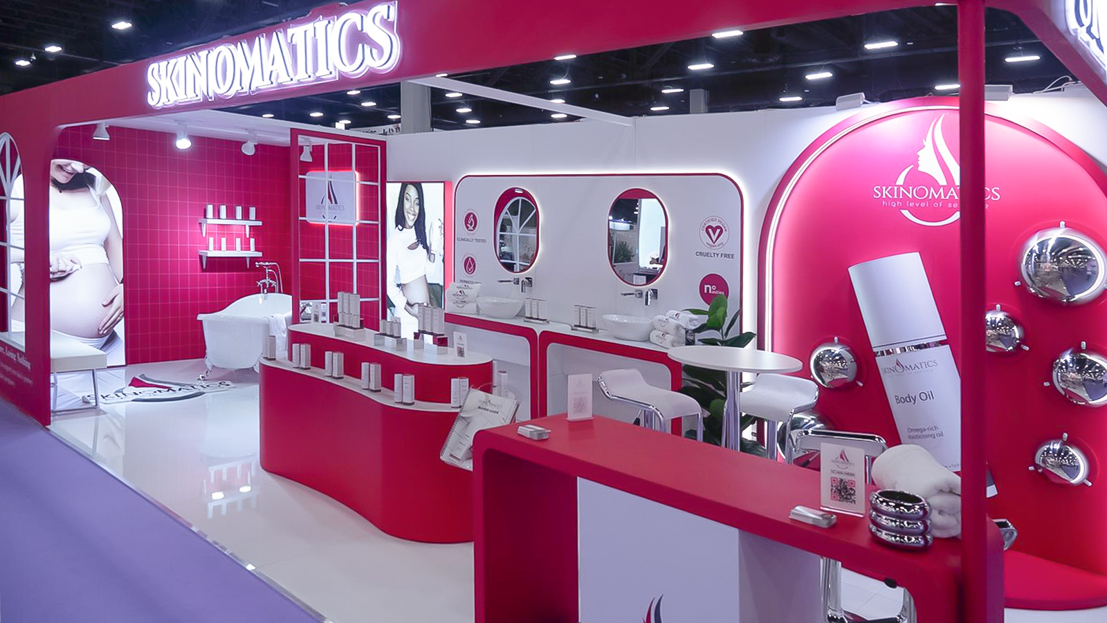 Cosmoprof North America - Las Vegas∣Skinomatics（10ft&times;30ft）